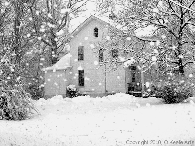 Old Fashion Winter, Award in Photography, Photograph, 8x10, Jennifer O'Keefe, 2010