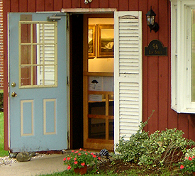 The Picture Framer & Gallery, View through front door