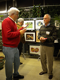 John O'Keefe painting display wall