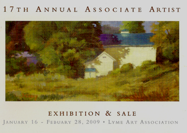 17th Annual Associate Artist Exhibit brochure front