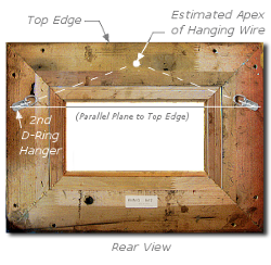 Hanging Hardware - Step 6 - Attach Second D-Ring Hanger