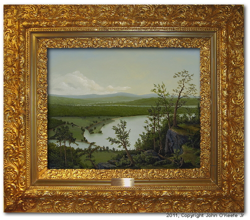 River Through the Adirondacks by John O'Keefe Jr., Framed